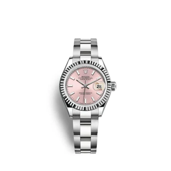 Rolex Lady-Datejust 28mm - Ref: 279174-0002 - Pink Stick Dial, Stainless Steel Oyster Bracelet Women's Watch-Rolex Daytona 116528 Watch