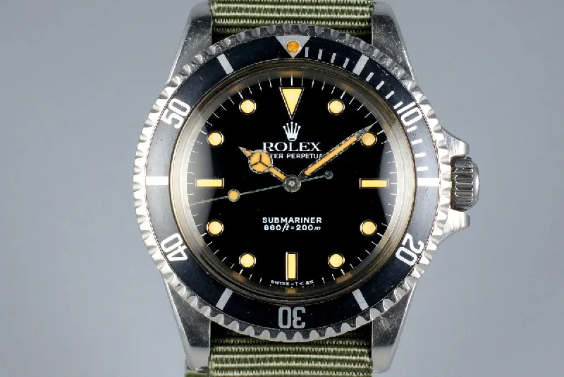 1967 Rolex Submariner 5513 WG Surround Dial-Rolex Explorer 42mm Watch