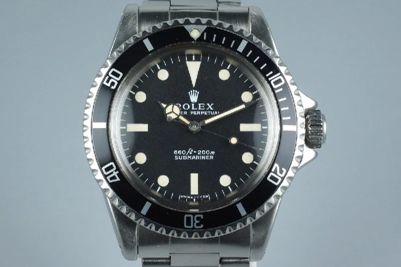 1970 Rolex Submariner 5513-Rolex Submariner No Date Watch