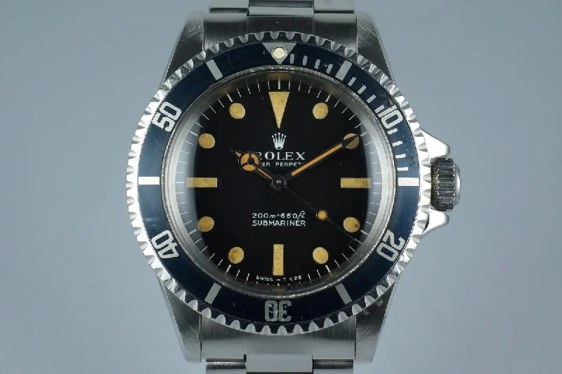 1968 Rolex Submariner 5513 Meters First-Rolex Submariner 116613LB Two-Tone Watch