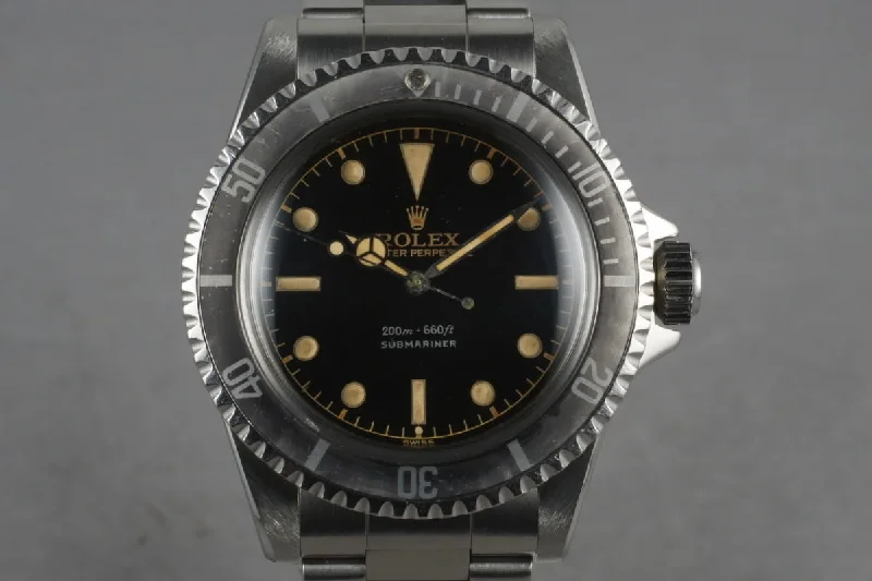 1962 Rolex Submariner 5513 PCG with  Mark 1 Gilt Chapter Ring Dial-Rolex Explorer I Watch