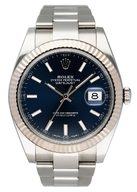 Rolex Datejust 41 126334 Blue Dial Stainless Steel Mens Watch Box Papers-Rolex Explorer II Men’s Watch