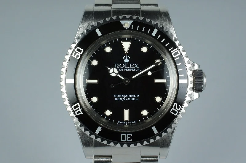 1987 Rolex Submariner 5513 with Box and Papers-Rolex Oyster Perpetual Watch