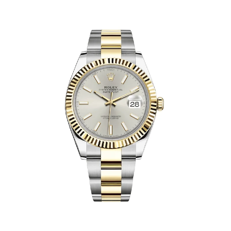 Rolex Datejust 126333 Stainless Steel Yellow Gold Silver Dial-Rolex Datejust 31mm Watch