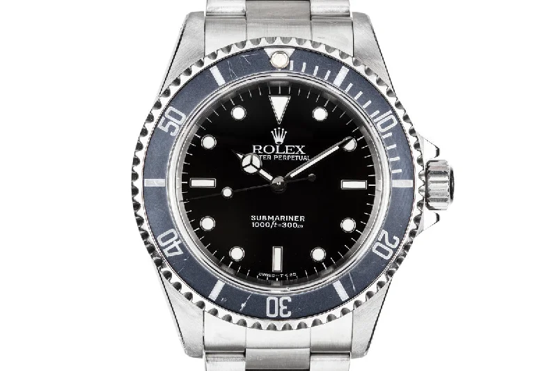 1995 Rolex Submariner 14060 with Faded bezel insert.-Rolex GMT-Master II 126711 Watch