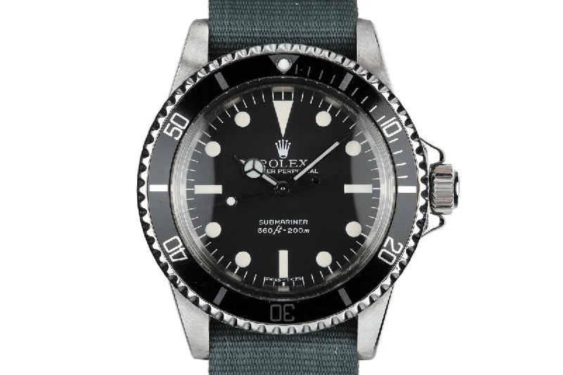 1979 Rolex Submariner 5513 with MK III Maxi Dial-Rolex Day-Date 40mm Platinum Watch