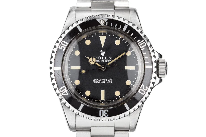 1967 Rolex Submariner 5513 with Meters First Dial-Rolex Milgauss 116400GV Watch Green Crystal