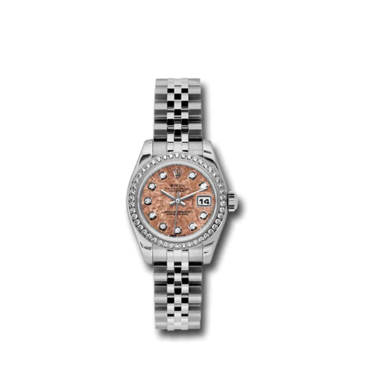 Rolex Datejust 26mm - Ref: 179384 pgcdj - Pink Dial, Stainless Steel Jubilee Bracelet Women's Watch-Rolex Yacht-Master 40mm Two-Tone Watch